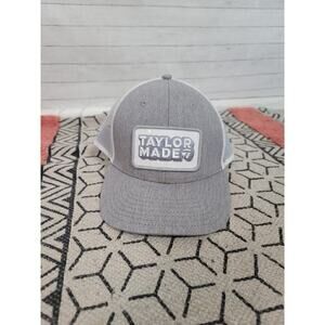 TAYLOR MADE PATCH SNAP BACK HAT, SZ ONE SIZE FITS MOST REGULAR